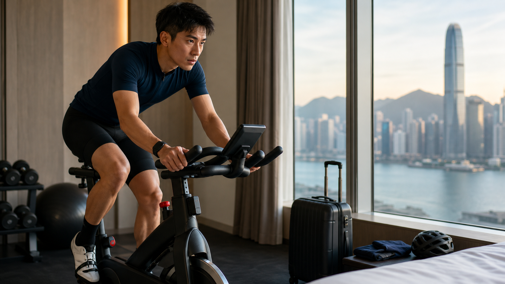 旅行或出差期間的騎乘維持:最少訓練量的保留策略
