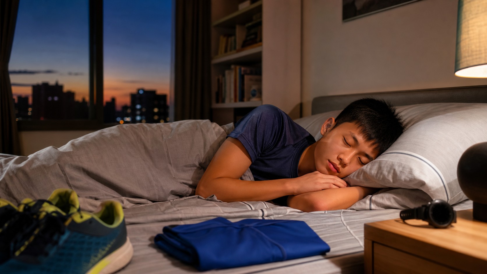 青少年跑者的睡眠需求:充足睡眠對運動表現與成長的重要性