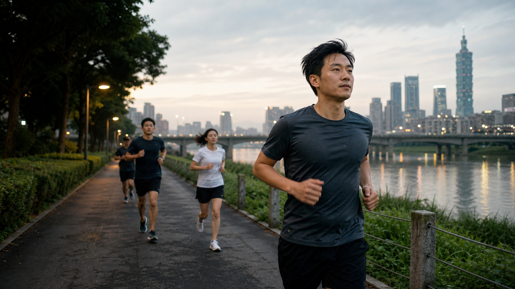 路跑的減壓效果:台北上班族用跑步消化工作壓力的故事
