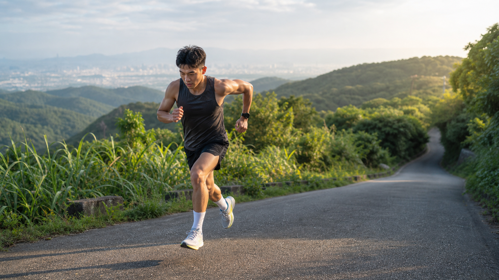 上坡間歇訓練:10×100m 坡衝的腿力與跑步效率提升