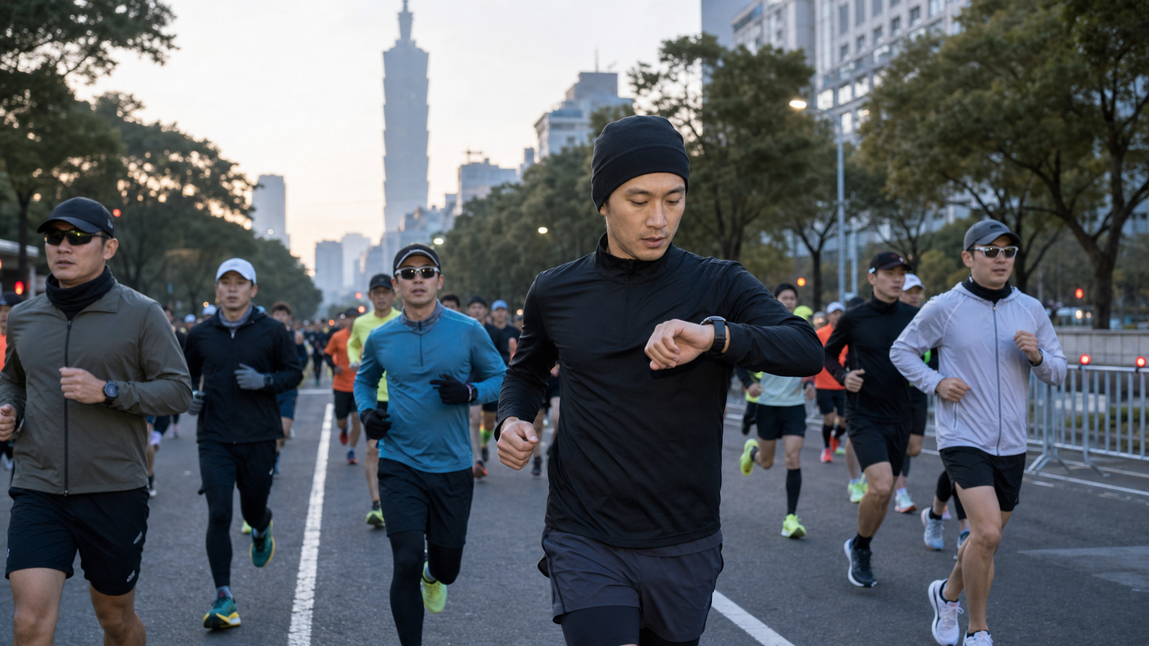 台北馬拉松完賽攻略:仁愛路起跑的配速策略與關門時間管理