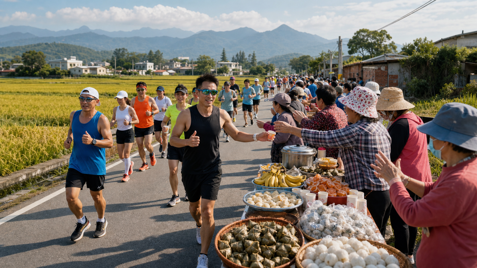 田中馬拉松:彰化田中的跑者嘉年華補給豐富路線完全解析