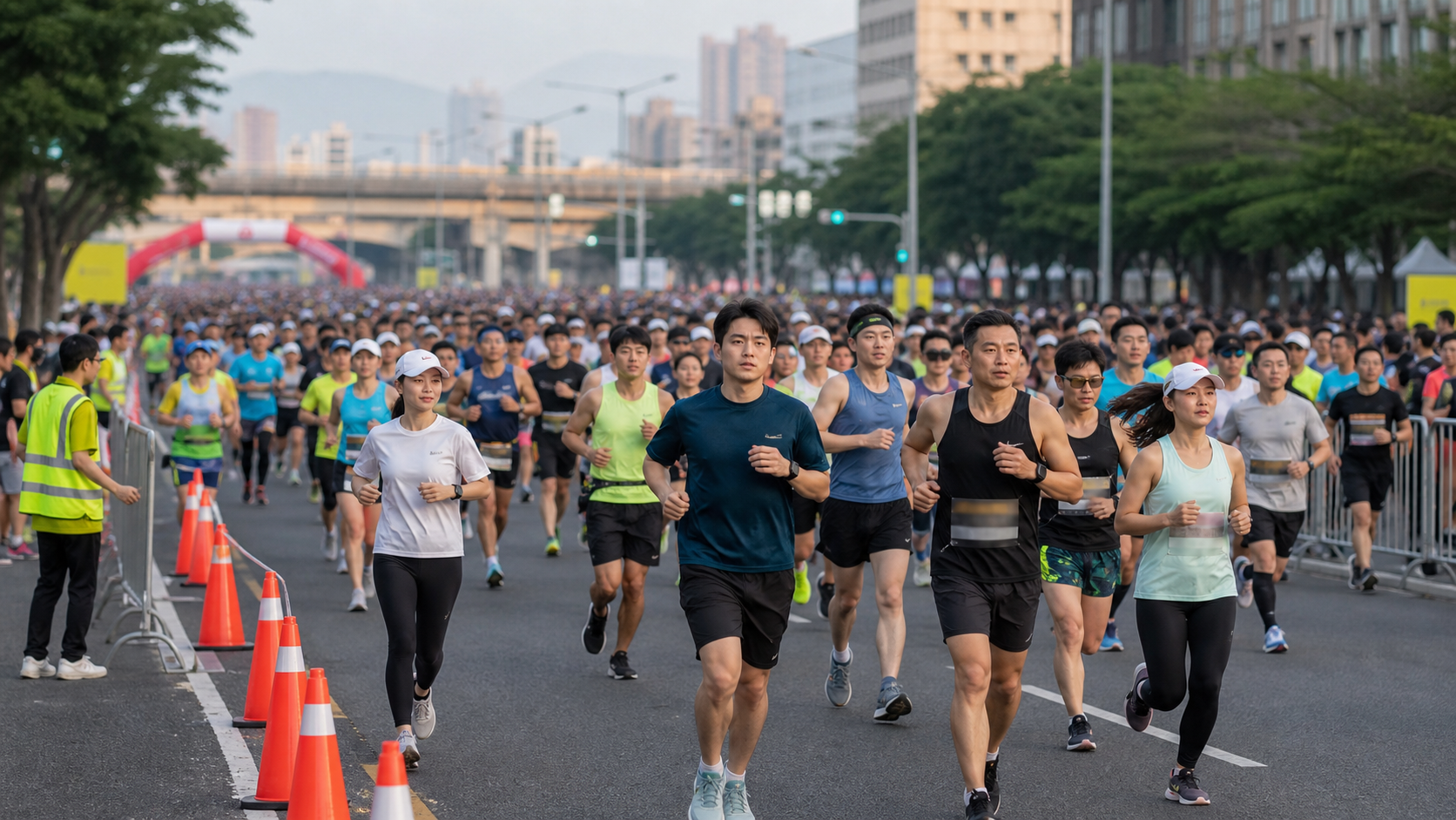 新北市萬人健跑:市民路跑賽的起跑策略與人群管理完整技巧