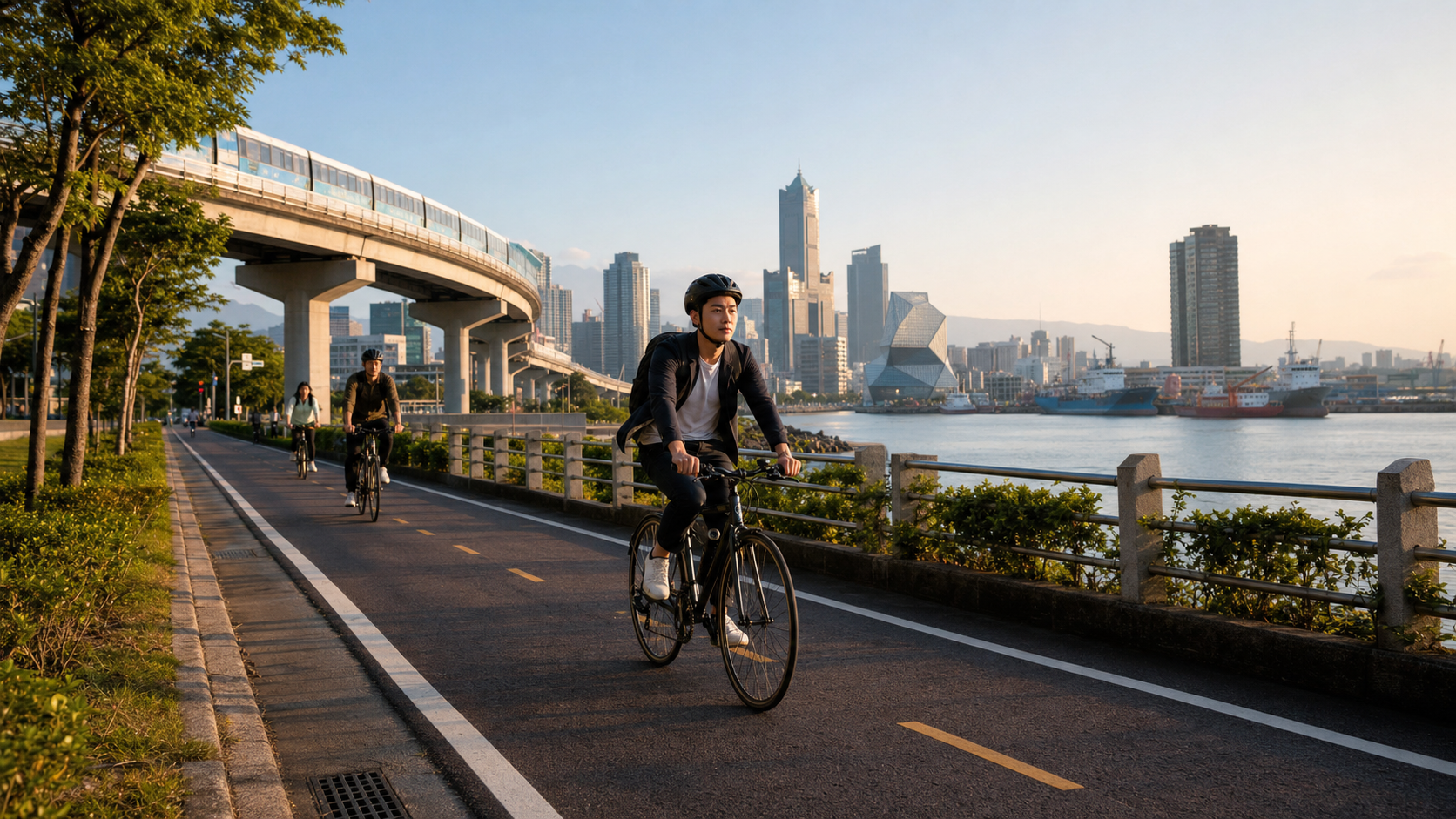 單車通勤的城市生活:台北、台中、高雄三城市的通勤騎車文化比較