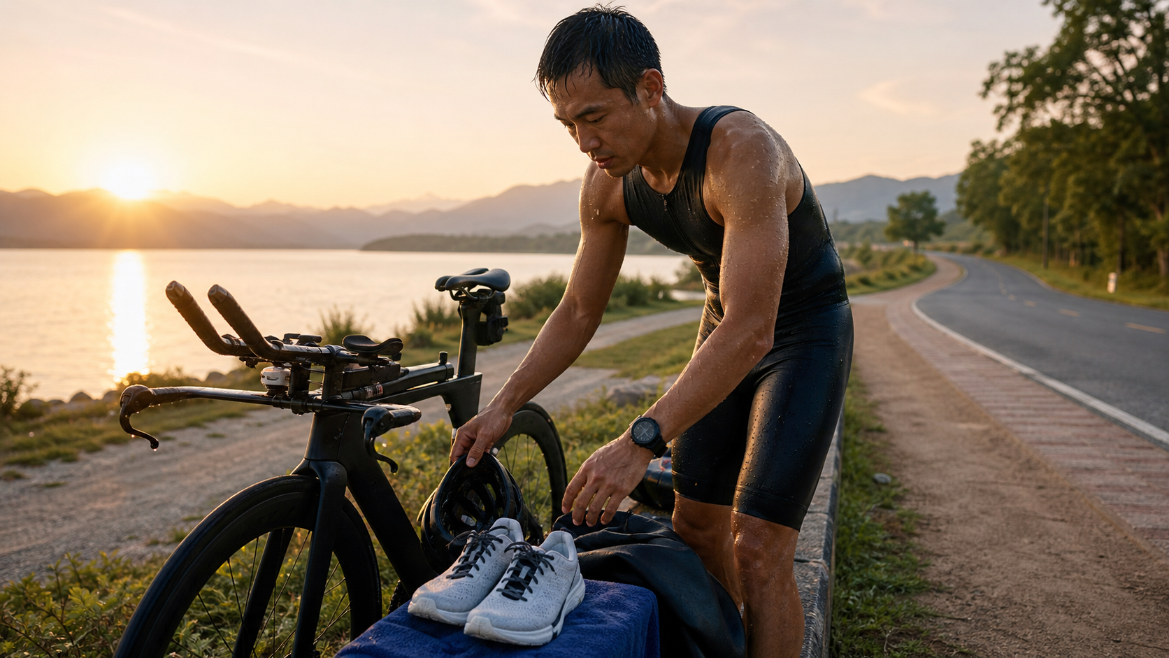 IM 70.3 完賽配速計算法 — 游泳/自行車/跑步三段功率與心率精準配置