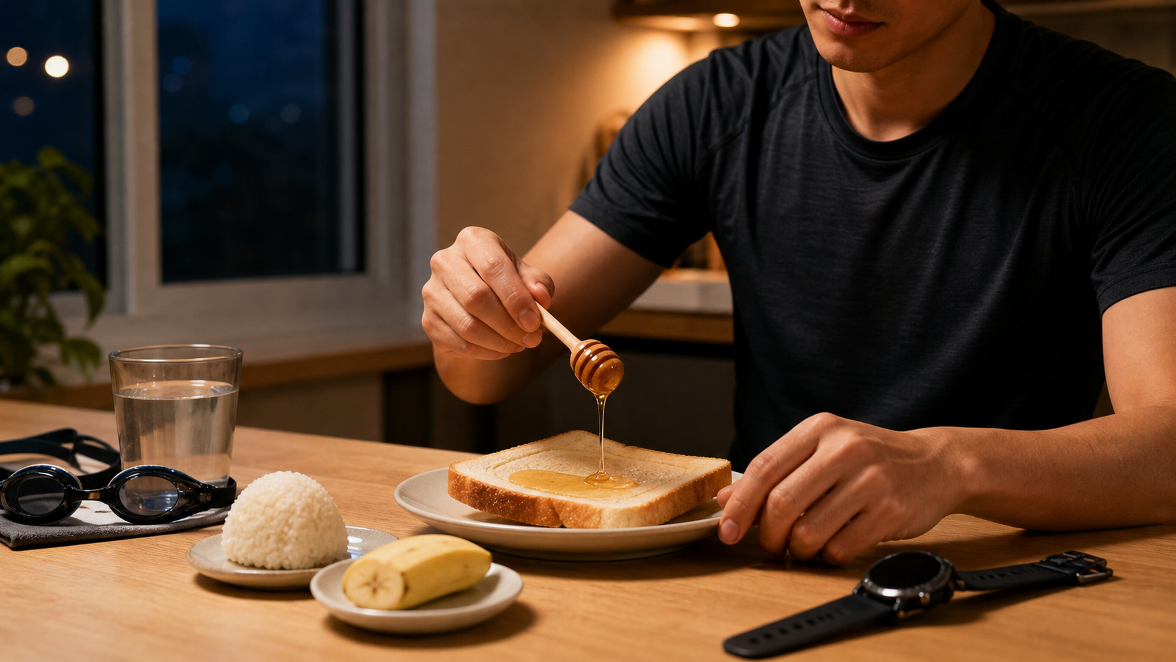 賽前一晚的睡前餐:該不該吃宵夜?