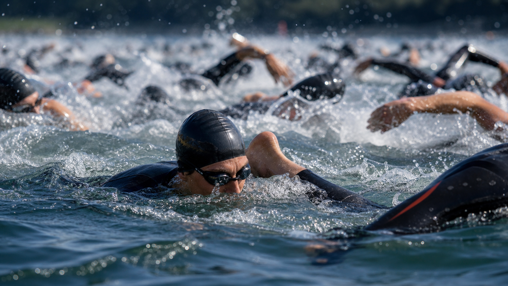 Pack Swimming 人群中游泳:跟游與被踢的應對策略