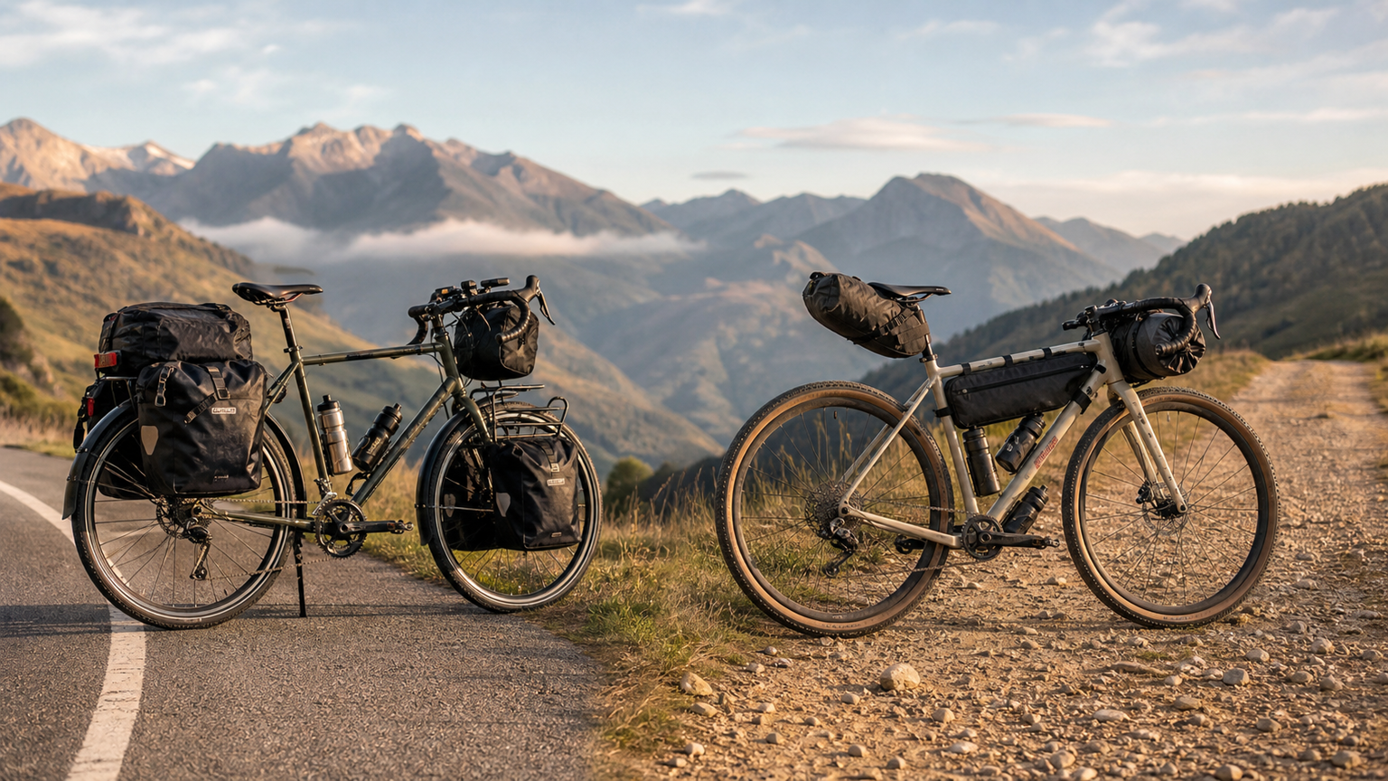 Bikepacking 與單車旅行(Touring)的差異:馱包 vs 馬鞍袋