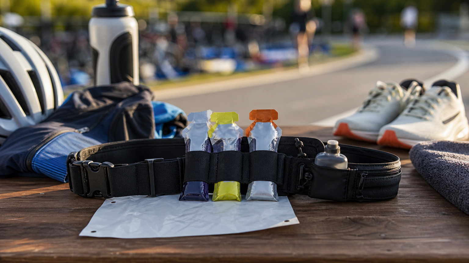 三鐵補給帶(Race Belt)選擇指南:號碼布、Gel 攜帶與補水的整合配置