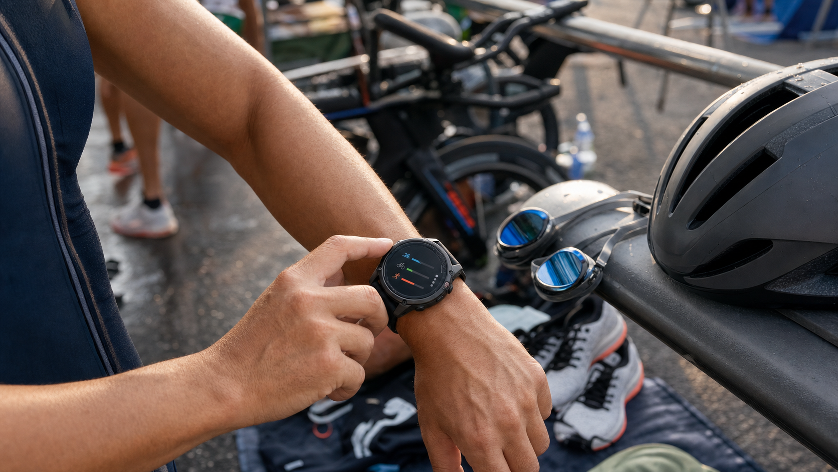計時運動表三項自動切換設定:Garmin、Coros、Polar 的多項模式深度設定