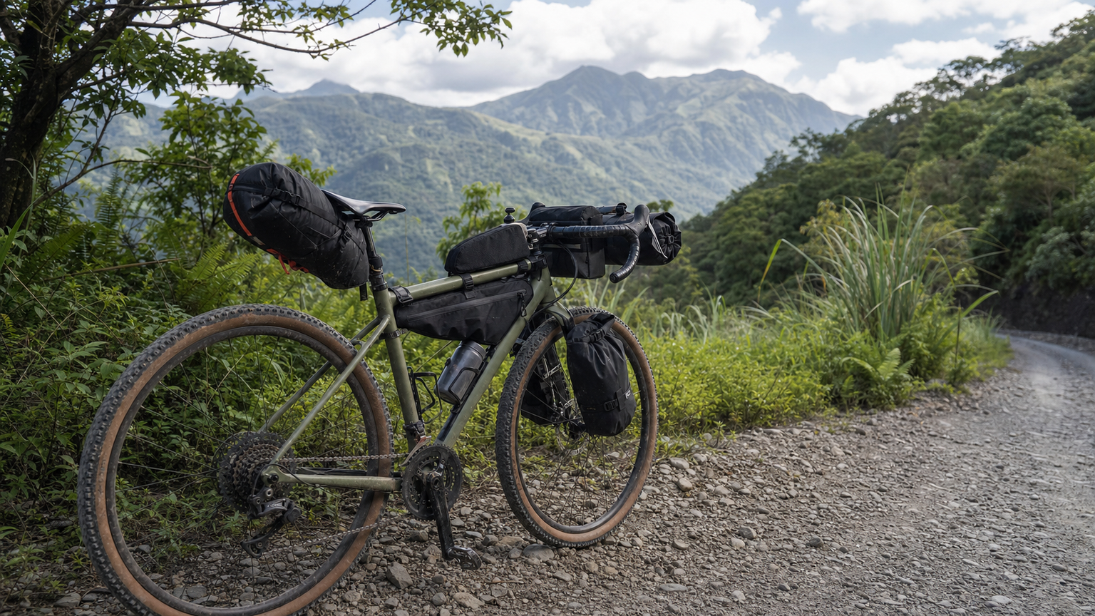 Gravel 長途旅行:車包系統選擇與重量分配的 Bikepacking 策略