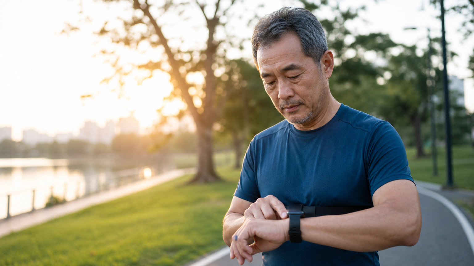 50歲以後的心肺訓練:最大心率下降後的強度重新校準