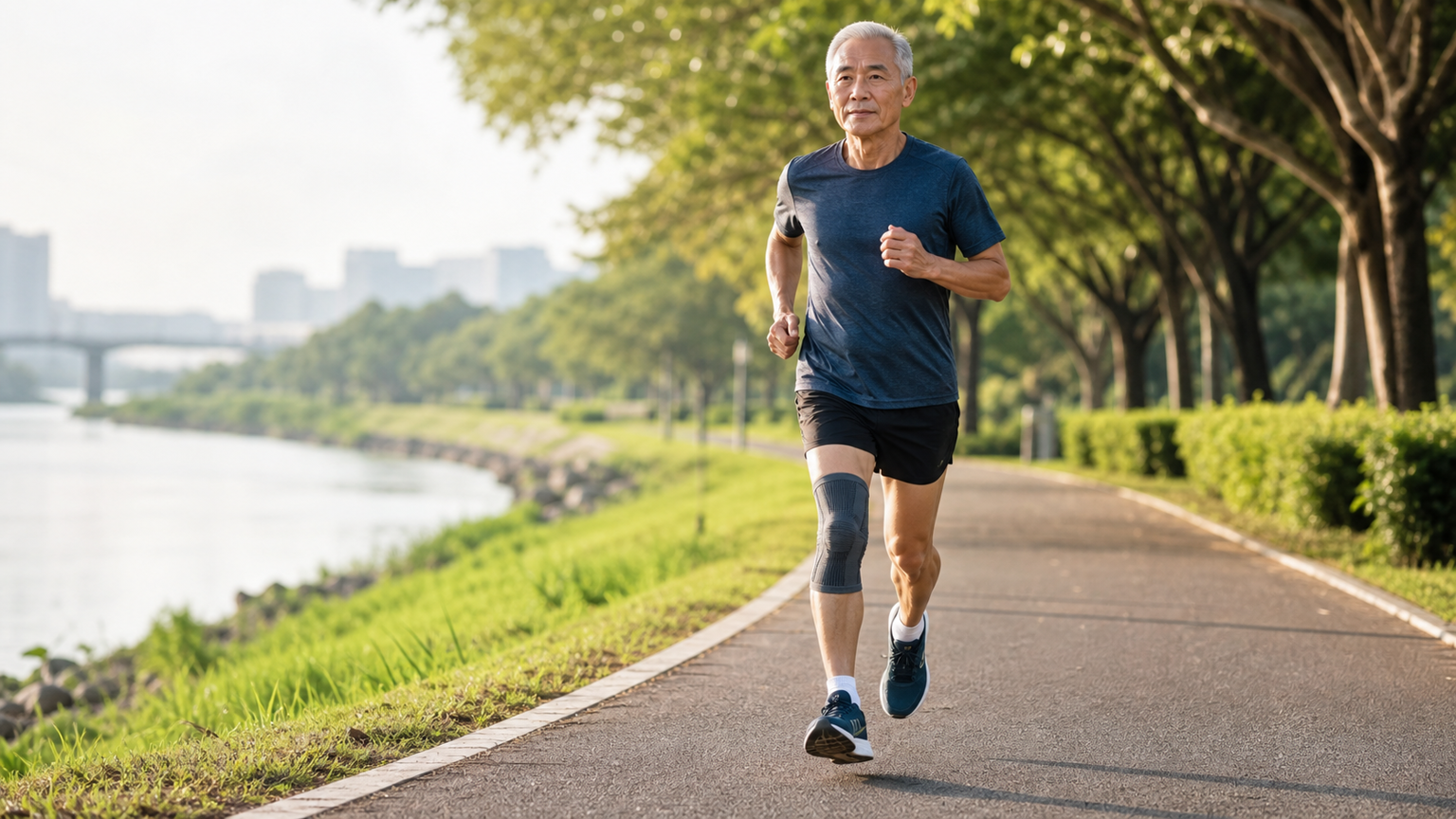 高齡跑者的膝關節保護:軟骨退化後的跑步技術調整