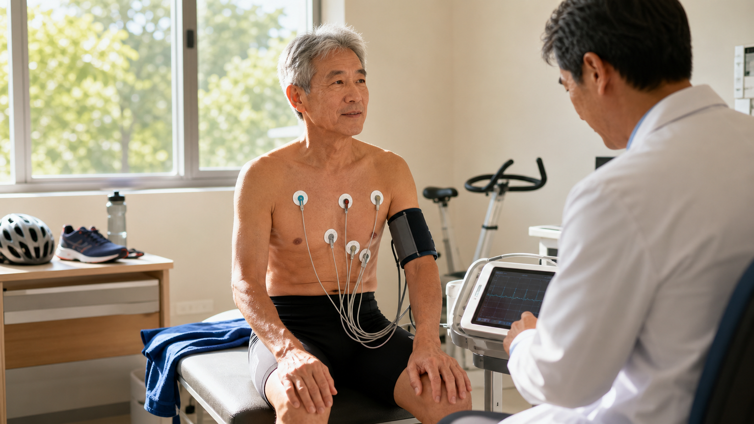 高齡運動員的心臟健康:運動前的心臟篩檢建議與項目