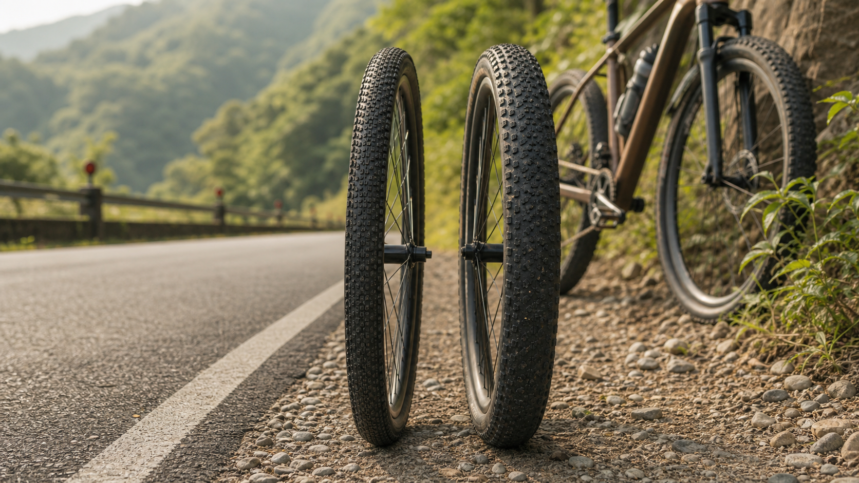 Gravel 輪胎選擇:700c vs 650b、胎寬 35–50mm 的適用場景