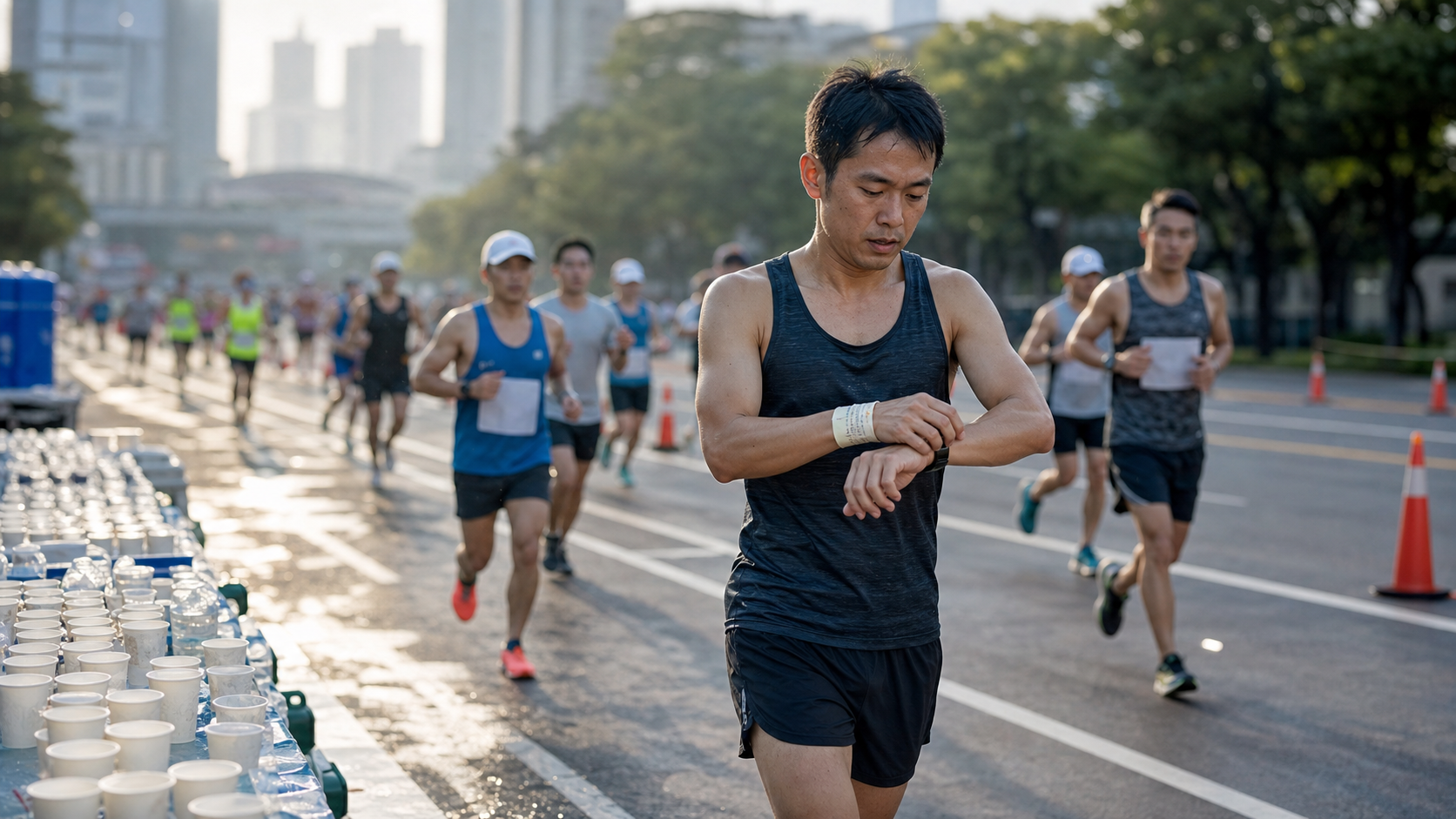 分段配速計畫:以 5km 為單位制定馬拉松配速計畫表