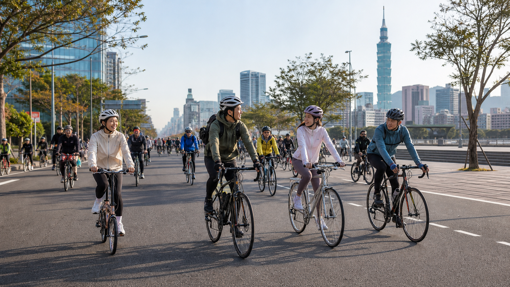 台北市自行車嘉年華:都市騎乘活動的參與心得