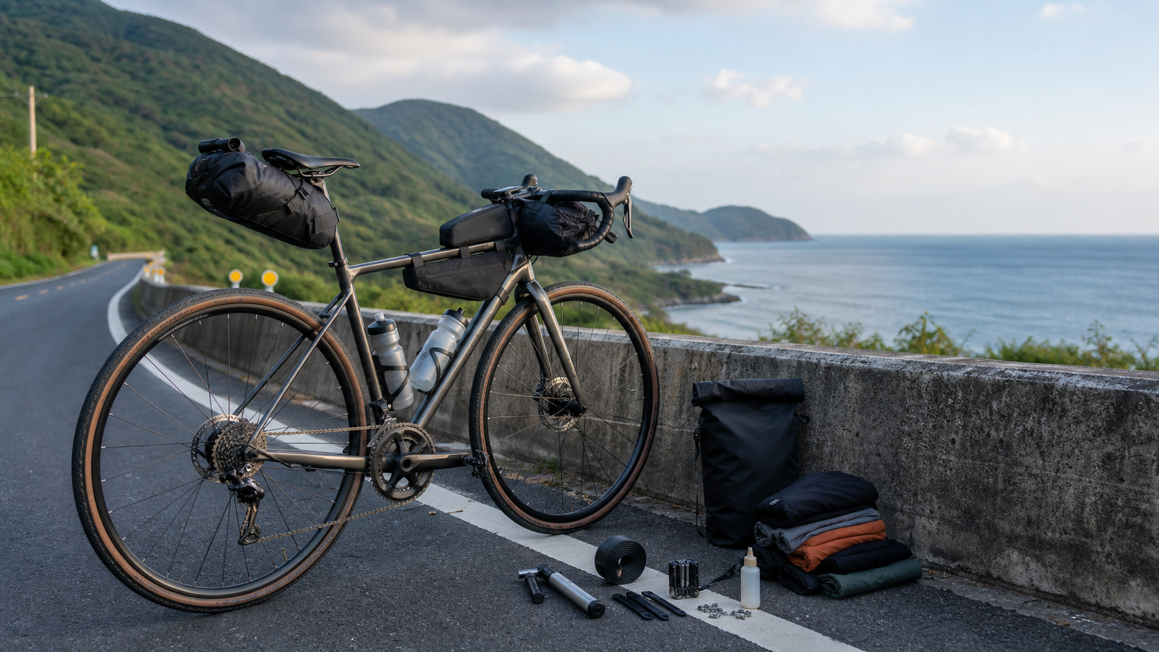 環島裝備清單:車包系統、必備工具、衣物的精簡打包原則