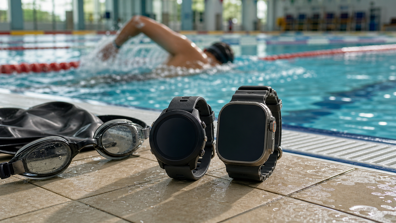 游泳碼錶選購比較：Garmin Swim 2 vs Apple Watch Ultra 的游泳功能深度評測