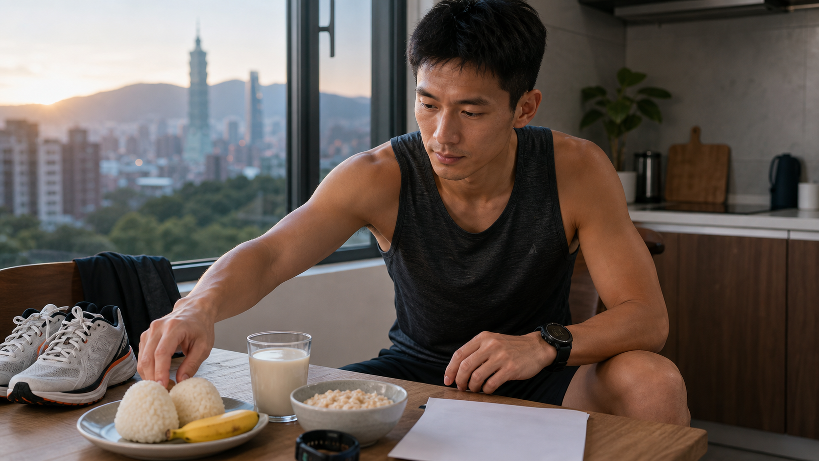 跑者的早餐設計:賽前 3 小時的理想碳水與脂肪比例