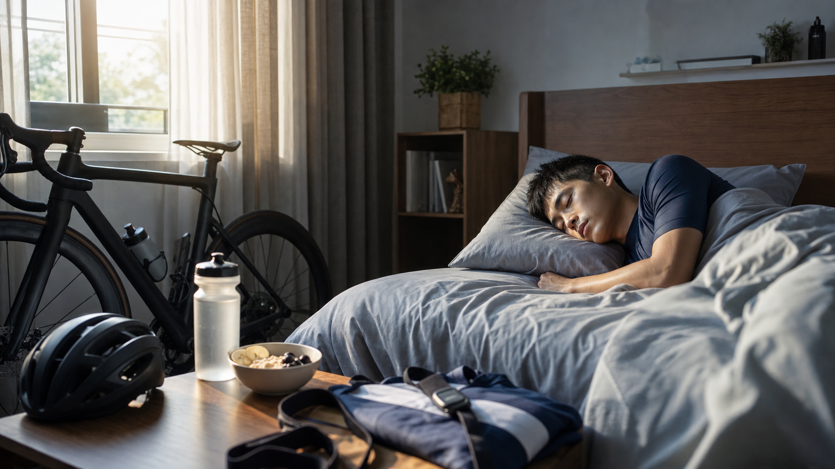 睡眠品質對單車訓練適應的影響:深睡眠與生長激素分泌的關係