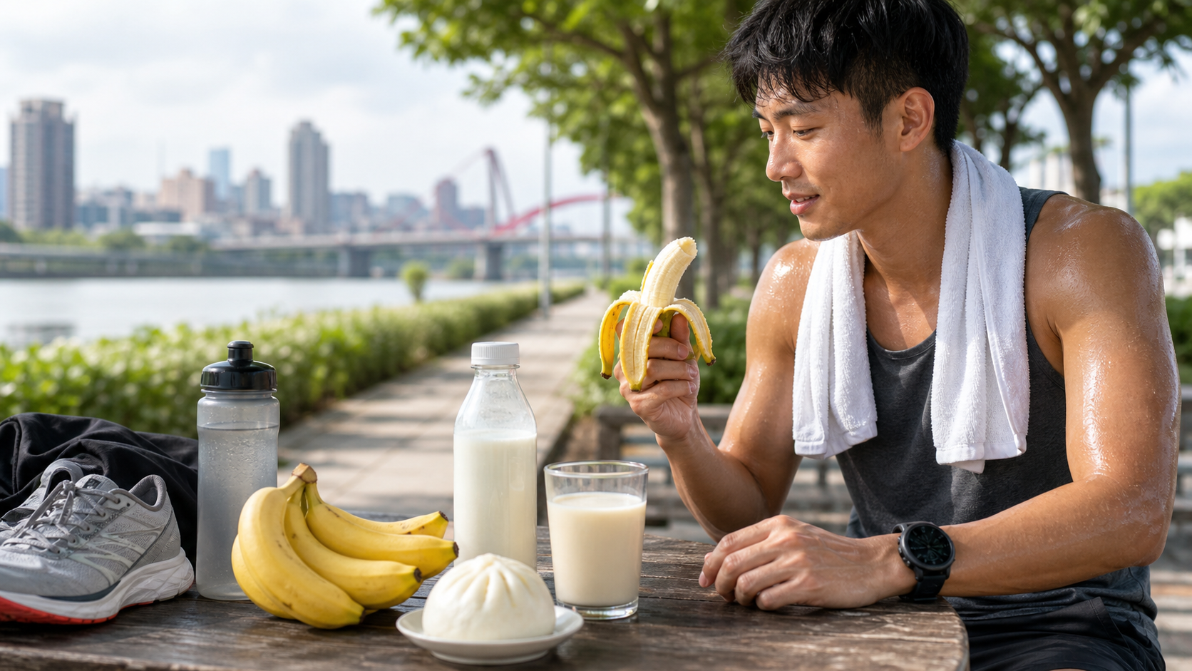跑後恢復飲食:4:1 碳水蛋白比的黃金恢復窗口食物選擇