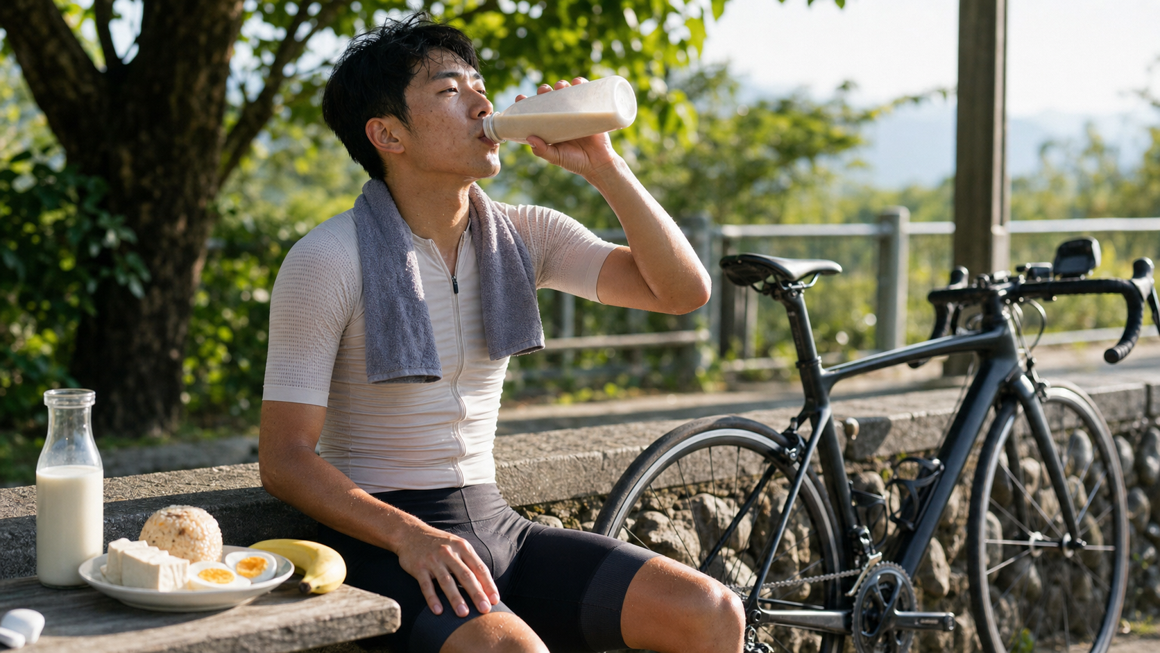 運動後蛋白質合成窗口:騎乘後 30 分鐘補充的肌肉修復效益