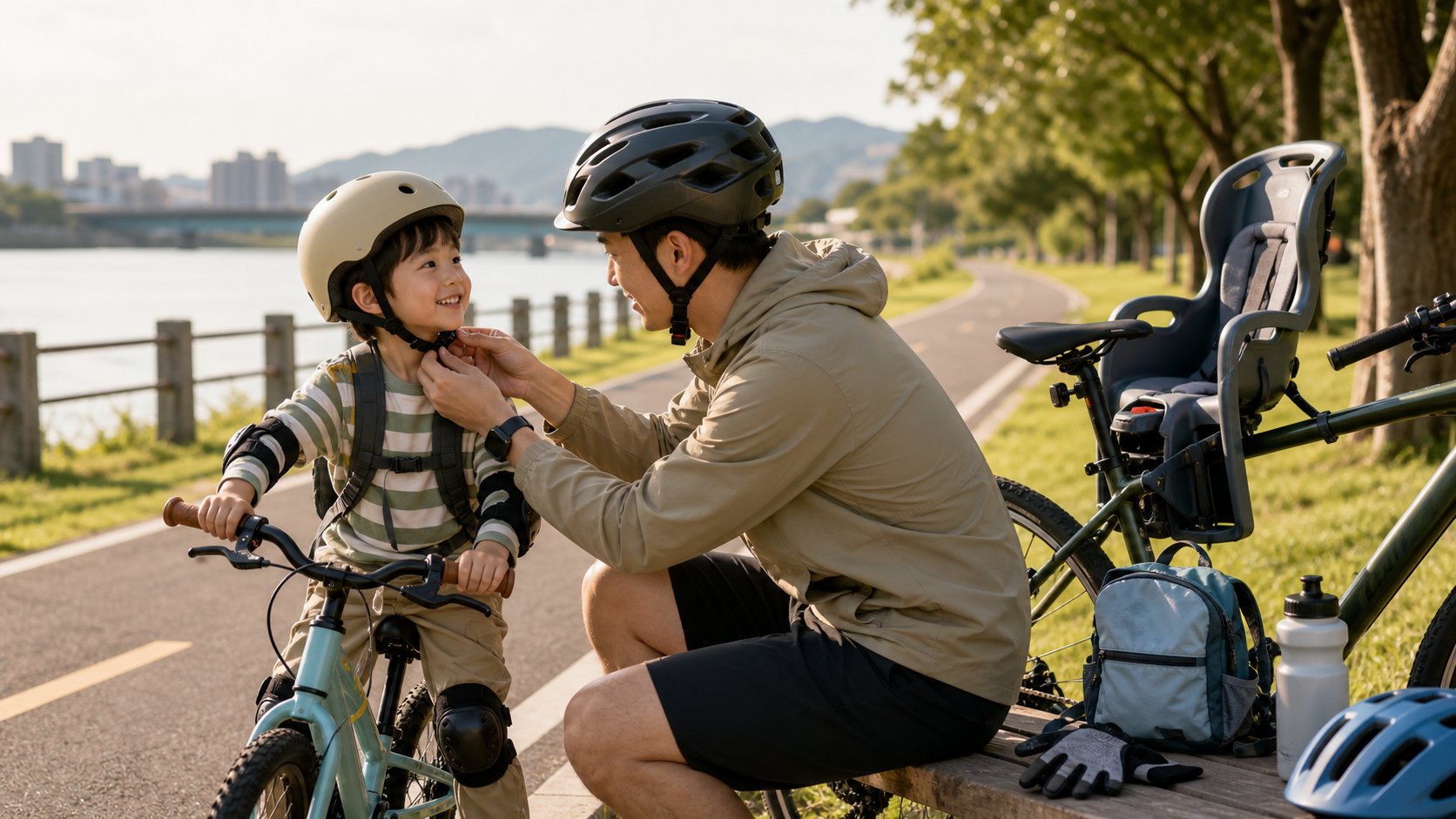 親子單車:帶 3–8 歲孩子一起騎車的裝備與路線選擇