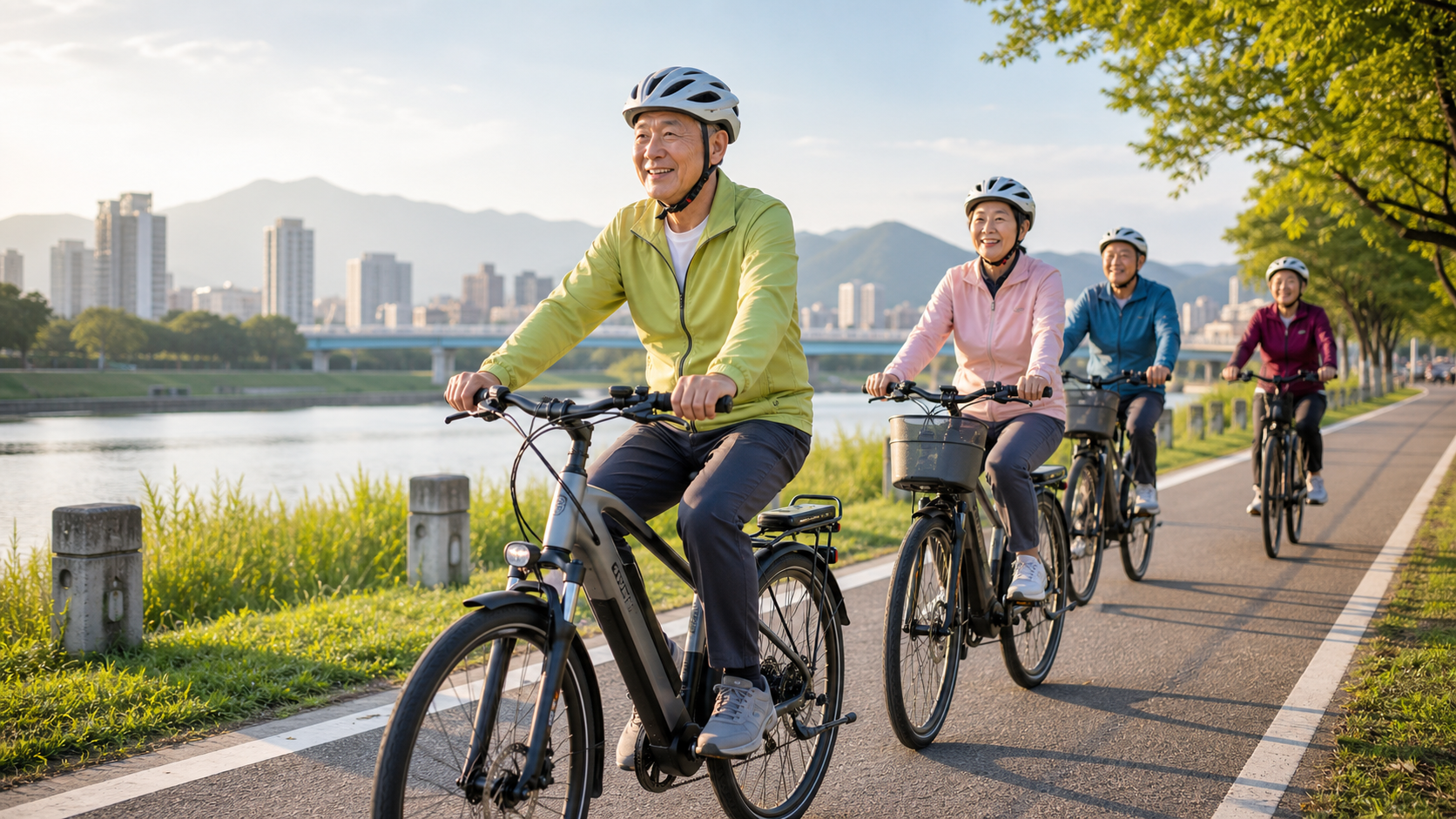 單車退休生活:銀髮族以單車為核心的健康老齡化方式