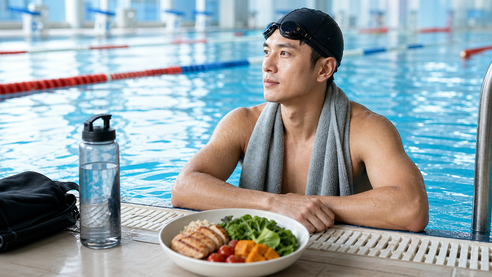 游泳體重管理課表:每週 4 次游泳的熱量消耗與飲食搭配