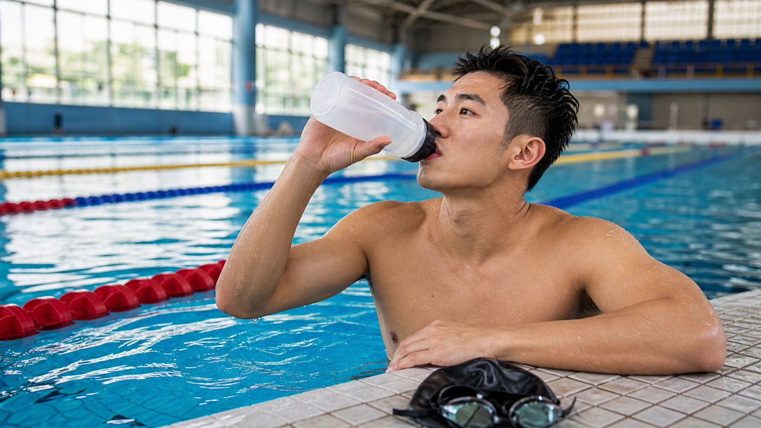 游泳訓練中的水分補充:氯水環境下的補水難題