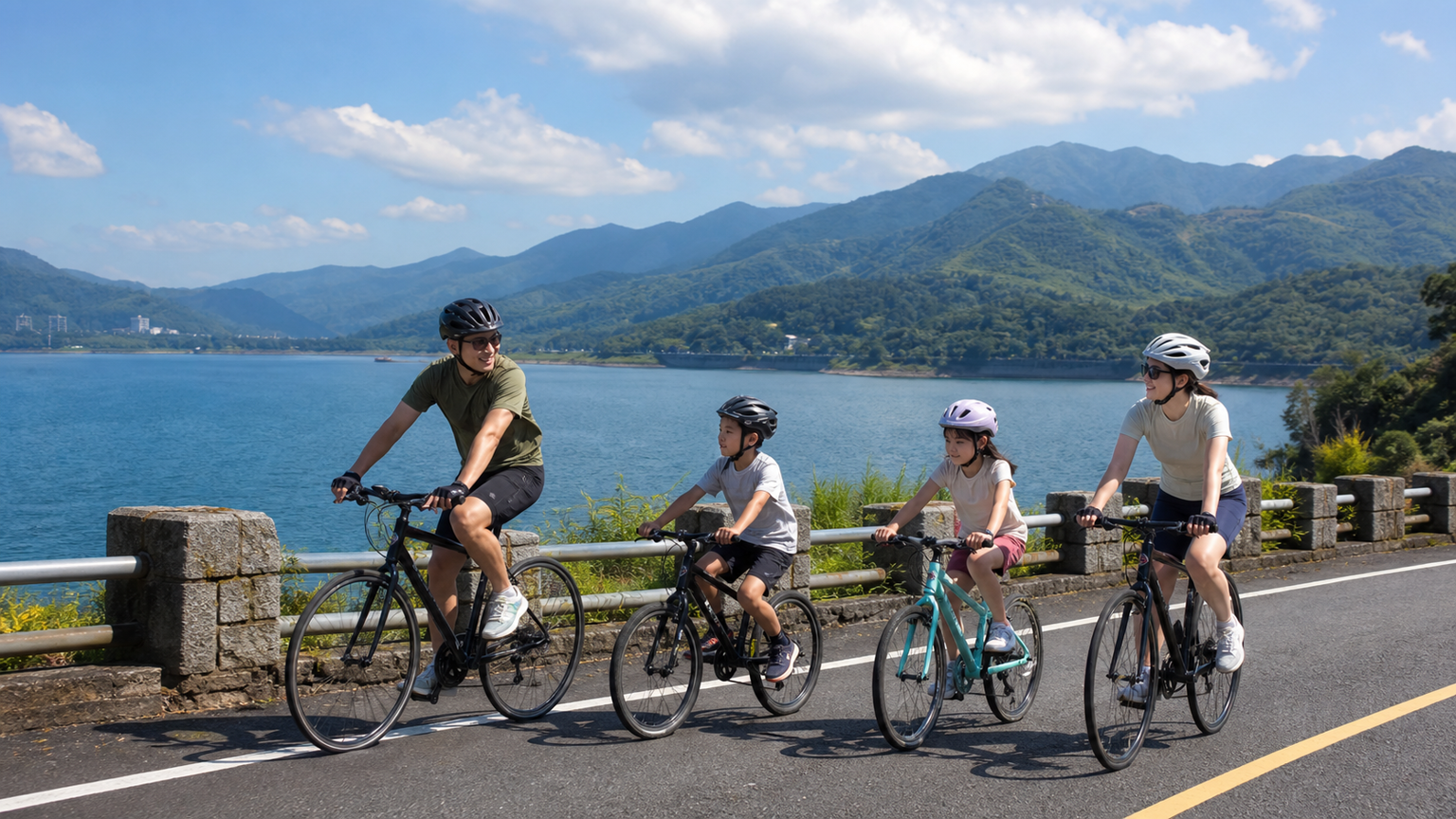 桃園石門水庫環湖路線:適合家庭的假日出遊路線