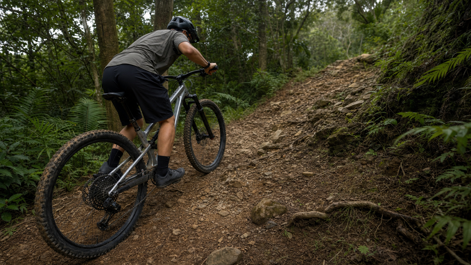 山地車爬坡技術:牽引力與體重分配的 MTB 爬坡