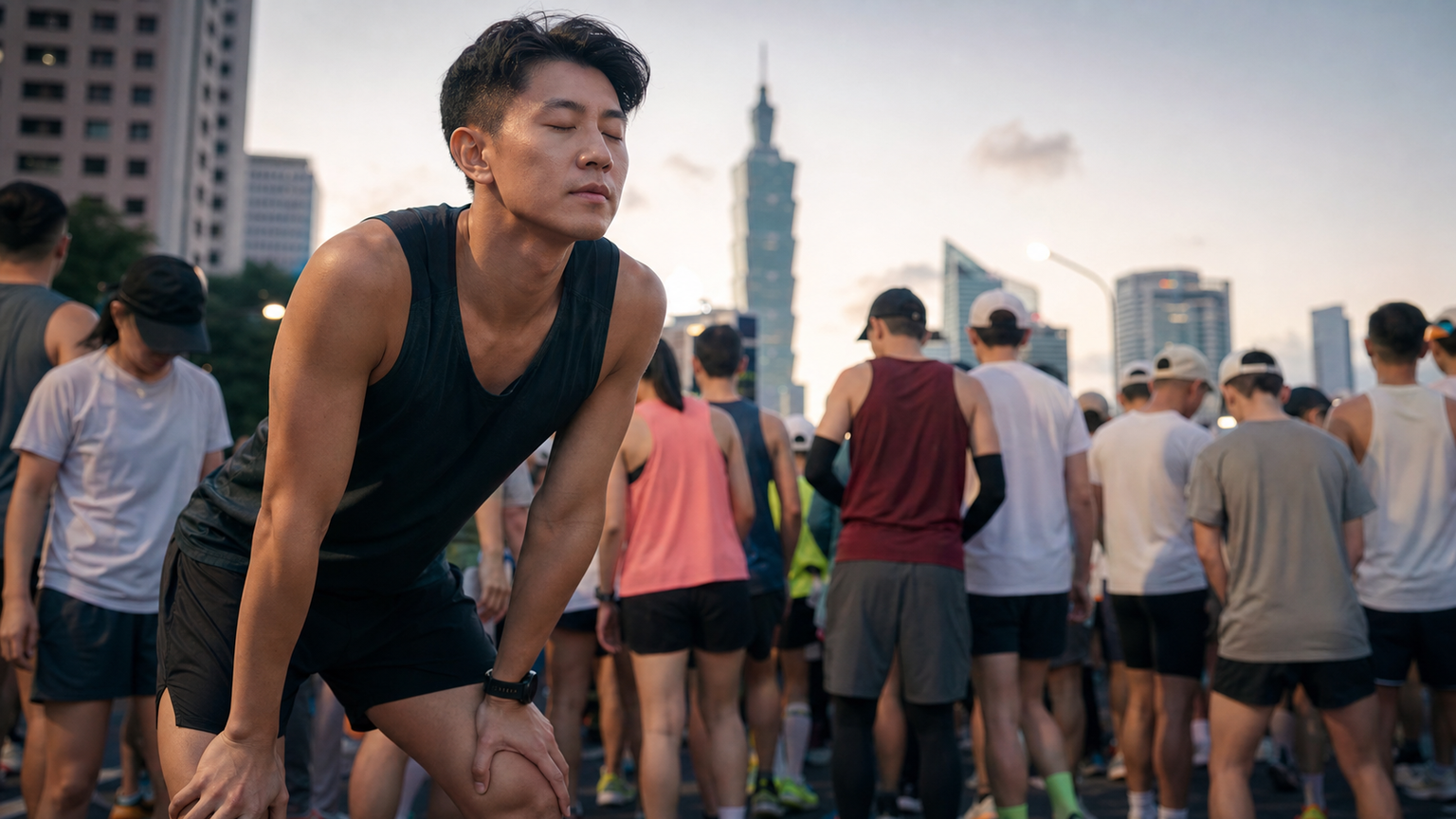 賽前焦慮管理:起跑前 10 分鐘的心理穩定技術