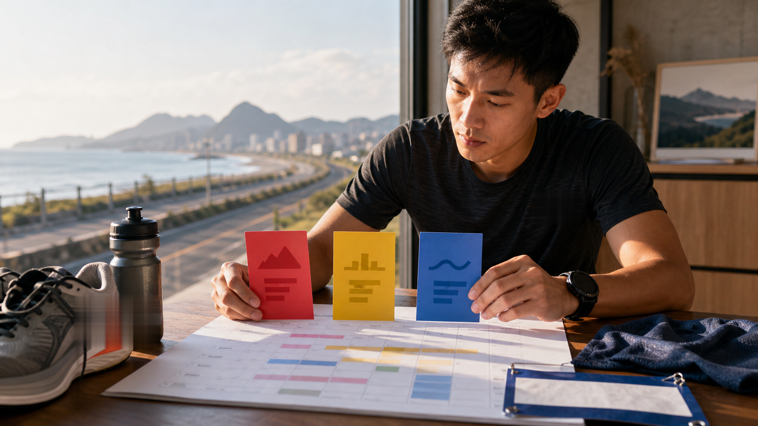 多場全馬的賽季規劃:A 賽、B 賽、C 賽的分配