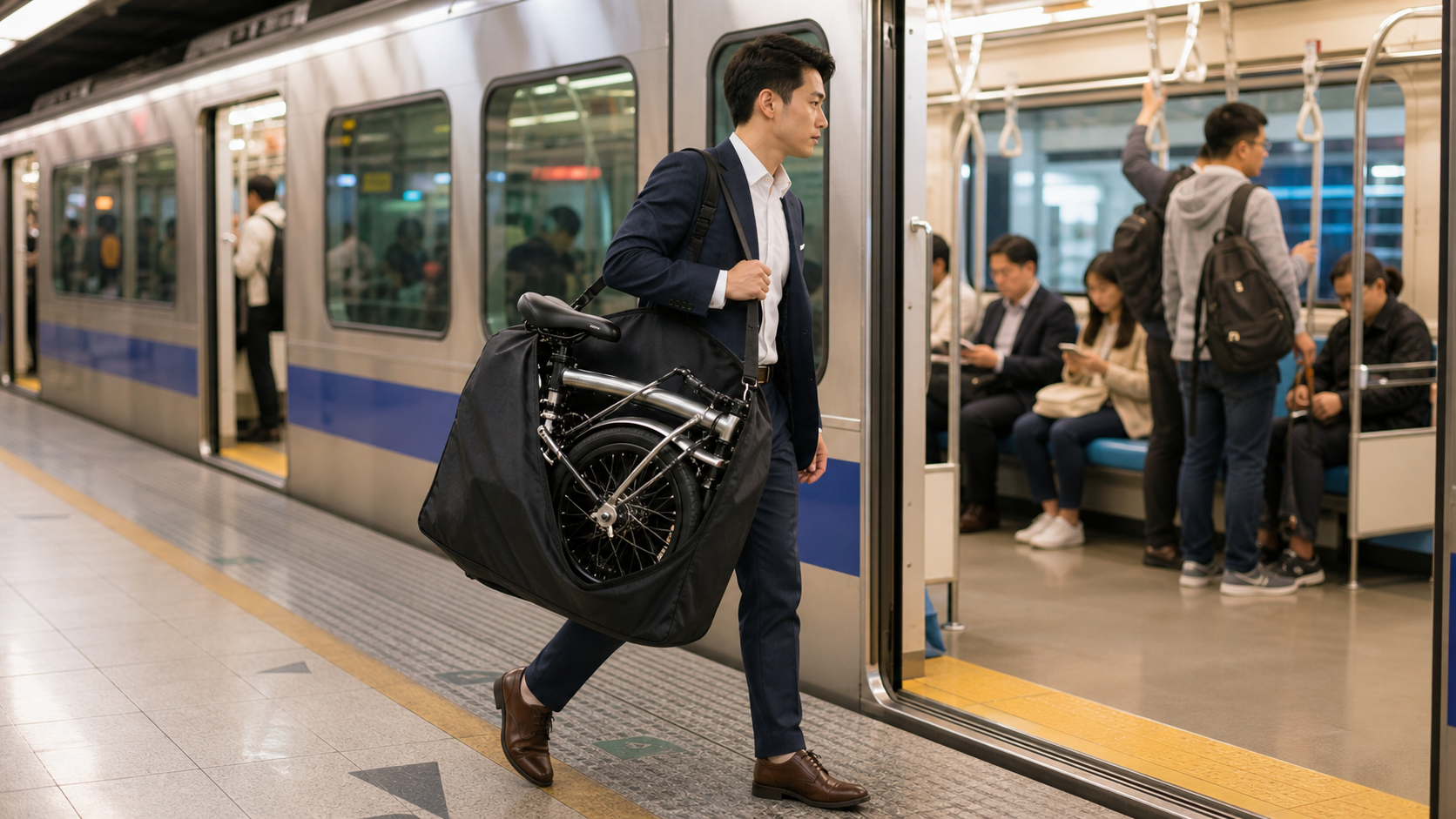折疊車通勤文化:捷運自行車攜帶規定與通勤技巧