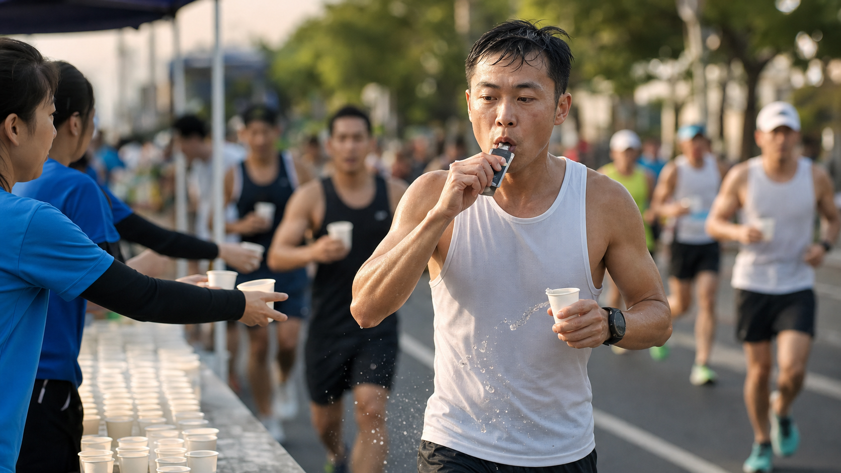 半馬比賽日的補給:21K 中是否需要補給凝膠