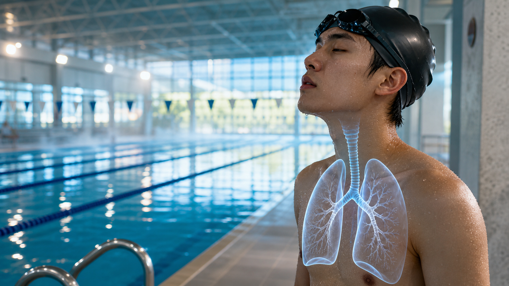 游泳與呼吸系統:氯氣暴露對肺部的長期影響研究