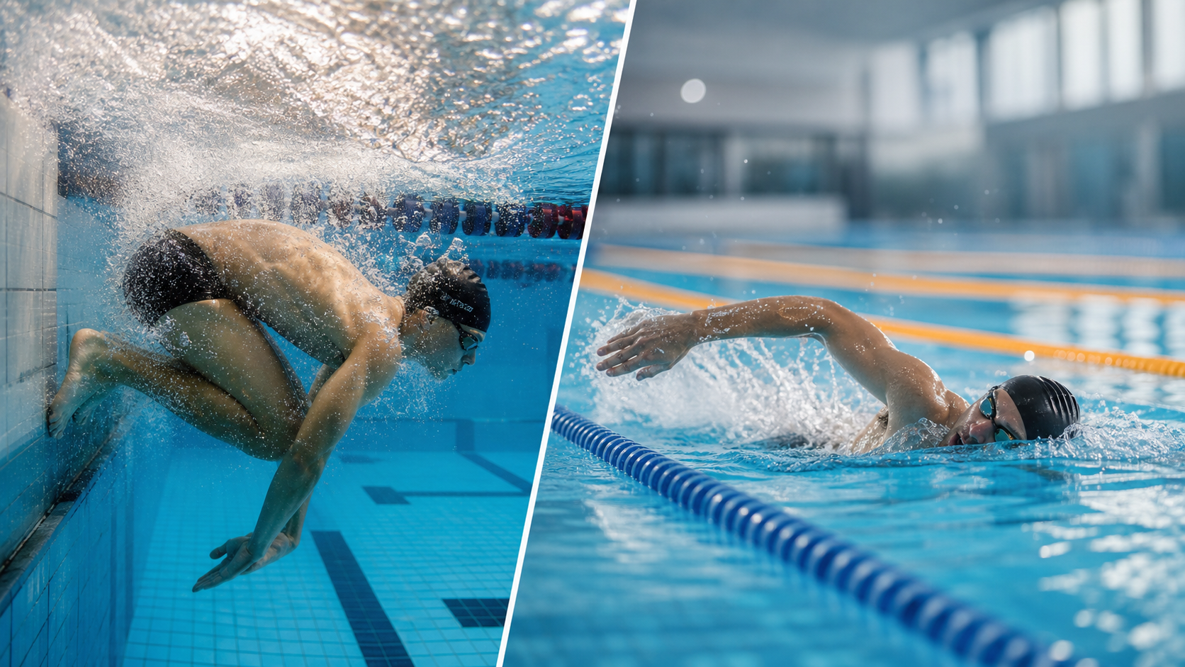 泳池短水道(25m)vs 長水道(50m)的比賽策略差異