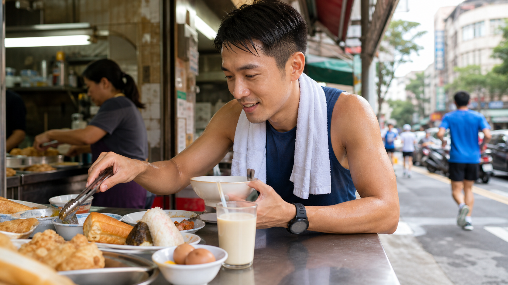 台灣跑者的飲食文化:路跑後的在地補給美食地圖